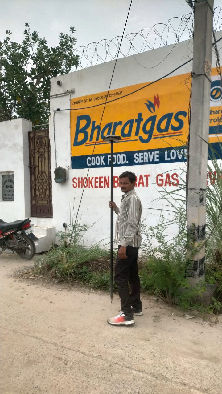 Topographic survey in Delhi